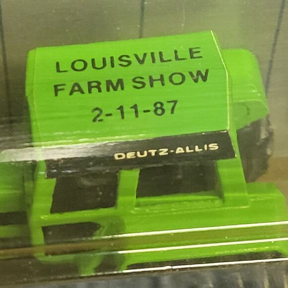 Vtg 1987 Scale models 1/64 scale Deutz-allis 6275 die-cast 4wd tractor sealed - Picture 5 of 10